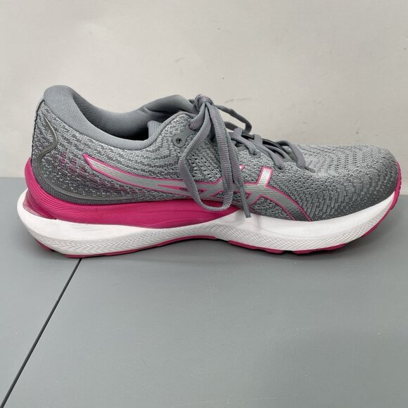 Asics Gel Cumulus 24 Sneakers Shoes Running Training Gray Pink Womens 8 - Picture 10 of 13